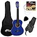 Tiger 14 Dimensioni Classica Spagnola Guitar Pack - Blu - Foto miniatura 1