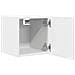 Mobili Porta TV a Parete 2pz Bianchi 30,5x30x30 cm - Foto miniatura 9