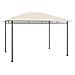Gazebo 4x3x2,7 m Grigio Talpa 180 g / m² - Foto miniatura 1