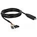 63946 cavo di interfaccia e adattatore USB 2.0 Type-C 6 x Pin pin header separate Nero - Foto miniatura 1