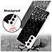 Custodia Compatibile Con Samsung Galaxy S21 5g In Nero Con Glitter - Coperchio Protettivo In Silicone Tpu Flessibile Con Glitter Scintillanti - Foto miniatura 6