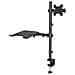 462136 supporto da tavolo per Tv a schermo piatto 81,3 cm (32") Nero Scrivania - Foto miniatura 1