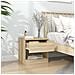 Comodini 2 Pz Rovere Sonoma In Legno Multistrato - Foto miniatura 2