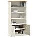 Libreria Vigo 85x35x170 Cm In Legno Massello Di Pino Bianco - Foto miniatura 2
