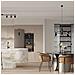 Lampada A Soffitto Lemmi 6l Nero Sl. 1169 - Moderno Lampade Da Soffitto Nero 20x135x24 Cm - Foto miniatura 7