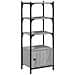 Libreria 3ripiani Grigio Sonoma 41x30x109,5cm Legno Multistrato - Foto miniatura 2