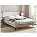 Letto Velluto Suzette 180 X 200 Cm Beige Chiaro - Foto miniatura 1
