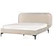 Letto Velluto Suzette 180 X 200 Cm Beige Chiaro - Foto miniatura 5