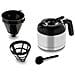 Macchine da caffè MD 19911 Capacita 1 L Potenza 1000 W Colore Nero Acciaio inox - Foto miniatura 7