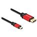 Cavo USB Type-C per DisplayPort (DP Alt Mode) 8K 30 Hz con funzione HDR 1 m rosso - Foto miniatura 1