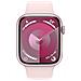 Watch Series 9 45 mm Digitale 396 x 484 Pixel Touch screen 4G Rosa Wi-Fi GPS (satellitare) - Foto miniatura 2