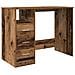 Scrivania Legno Antico 102x76x50 Cm In Legno Multistrato - Foto miniatura 2