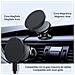 Supporto Magnetico, Compatibile Con Magsafe Iphone12/13, Con Caricatore Di Ricarica Rapida Wireless Qi Per Auto. Funzione Di Caricatore Da Tavolo Qi Universale. - Foto miniatura 5
