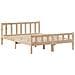 Letto senza Materasso 120x190 cm in Legno Massello di Pino - Foto miniatura 9