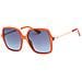Occhiali Guess Gu7845-44w. Occhiali Da Sole, Colore Arancione. Donna. - Disponibile - Foto miniatura 7