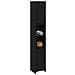 Mobile da bagno  Nero Rovere 30x30x183,5 cm Legno ingegnerizzato - Foto miniatura 3