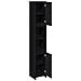 Mobile da bagno  Nero Rovere 30x30x183,5 cm Legno ingegnerizzato - Foto miniatura 5