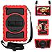 Custodia Per Samsung Galaxy Tab 10.4"" Con Supporto E Tracolla Rossa - Foto miniatura 3