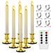 Set Di 6 Candele A Led Senza Fiamma Con Telecomando - Luce Calda E Tremolante - Foto miniatura 1
