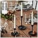 Set Di 6 Candele A Led Senza Fiamma Con Telecomando - Luce Calda E Tremolante - Foto miniatura 6