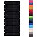 Asciugamani Doccia 10 pz Neri 70x140 cm 360 g/m² 100% Cotone - Foto miniatura 2