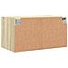 Mobile a Muro con Ante in Vetro Rovere Sonoma 68,5x37x35 cm - Foto miniatura 8