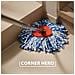 4023103254237 spazzolone Microfibra 6000 ml Bagnato Nero, Blu, Rosso - Foto miniatura 7