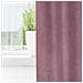 Tende con tende 2 pcs Rosa scuro 140 x 175 cm Velluto - Foto miniatura 3