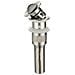 Piletta Di Scarico Per Lavabo In Acciaio Inox 201 Da 18cm Con Filtro A Cestello Ribaltabile - Foto miniatura 5