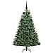 Albero di Natale Artificiale con Rami Pieghevoli Verde 150 cm - Foto miniatura 3