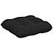 Cuscini per Seduta 4 pcs Nero 40 x 40 x 12 cm Tessuto - Foto miniatura 5