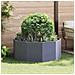 Fioriera Antracite 120 x 120 x 50 cm Acciaio - Foto miniatura 2