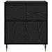 Credenza con cassetto Rovere Nero 60 x 35 x 70 cm - Foto miniatura 6