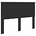 Testiera con testiera Rovere Nero 140 cm Legno multistrato - Foto miniatura 1