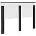 Testiera con testiera Rovere Nero 140 cm Legno multistrato - Foto miniatura 6