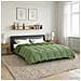 Duvet Invernale Trapuntato Verde 220 x 240 cm Microfibra - Foto miniatura 2