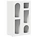 Credenza Bianco 59 x 35 x 100,5 cm Legno multistrato - Foto miniatura 1