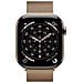 Watch Series 11 GPS + Cellular 46mm Cassa Titanio Oro con Loop in maglia Milanese Oro - S /M - Foto miniatura 2