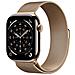 Watch Series 11 GPS + Cellular 46mm Cassa Titanio Oro con Loop in maglia Milanese Oro - S /M - Foto miniatura 1