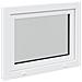 Finestra per Soffitta RISOR 80 x 50 cm PVC e Vetro Bianco - Foto miniatura 6
