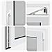 Finestra per Soffitta RISOR 80 x 50 cm PVC e Vetro Bianco - Foto miniatura 7