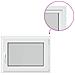 Finestra per Soffitta RISOR 80 x 50 cm PVC e Vetro Bianco - Foto miniatura 8