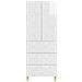 Set di armadi 2 pcs Bianco Lucido 66 x 34,5 x 90 cm - Foto miniatura 4