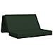 Divano Letto Pieghevole 140 x 67 x 45 cm Verde Scuro - Foto miniatura 1