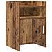 Comodini Legno antico 40 x 36 x 60 cm Legno ingegnerizzato - Foto miniatura 1