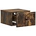 Mobiletto da notte a muro 2 pcs Rovere Fumo 33 x 34,5 x 20 cm - Foto miniatura 4