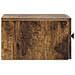 Mobiletto da notte a muro 2 pcs Rovere Fumo 33 x 34,5 x 20 cm - Foto miniatura 6