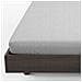 Lenzuolo in jersey con elastico 180x200 - Grigio chiaro - Comodo - Ecologico - Resistente - Foto miniatura 6