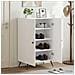 Mobile per scarpe BREDA 59,5 x 39,5 x 90 cm Bianco - Foto miniatura 2