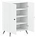 Mobile per scarpe BREDA 59,5 x 39,5 x 90 cm Bianco - Foto miniatura 3